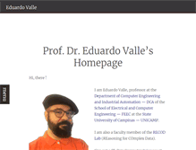 Tablet Screenshot of eduardovalle.com